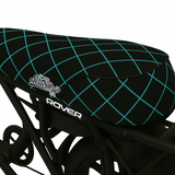 Aqua Diamond Pattern E-Bike Seat Cover for DiroDi Stator Fatboy Models