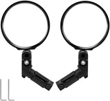 ROCKBROS Bicycle Bar End Mirror: Adjustable HD Cycling Rearview Safety Mirror