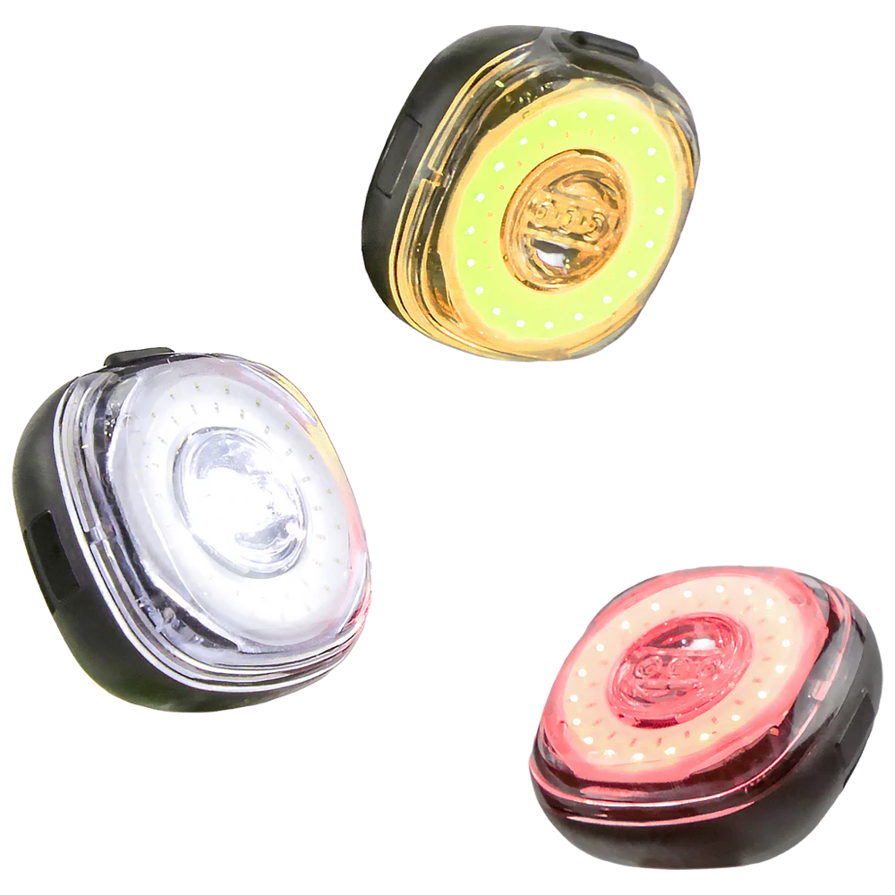 Lumos Firefly Bike Lights 2-Pack Bundle with bonus Charging Cradle