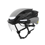 Lumos Ultra E-Bike Helmet with Integrated Eye Shield and Smart Turn Signals