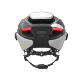 Lumos Ultra E-Bike Helmet with Integrated Eye Shield and Smart Turn Signals