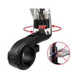 Deluxe Handlebar Mounted Bicycle Mirrors Pair for Enhanced Safety & Clear View