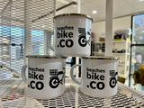 Beaches Bike Co Enamel Camping Mug