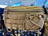 Army-Style Molle Panel Handlebar Bag