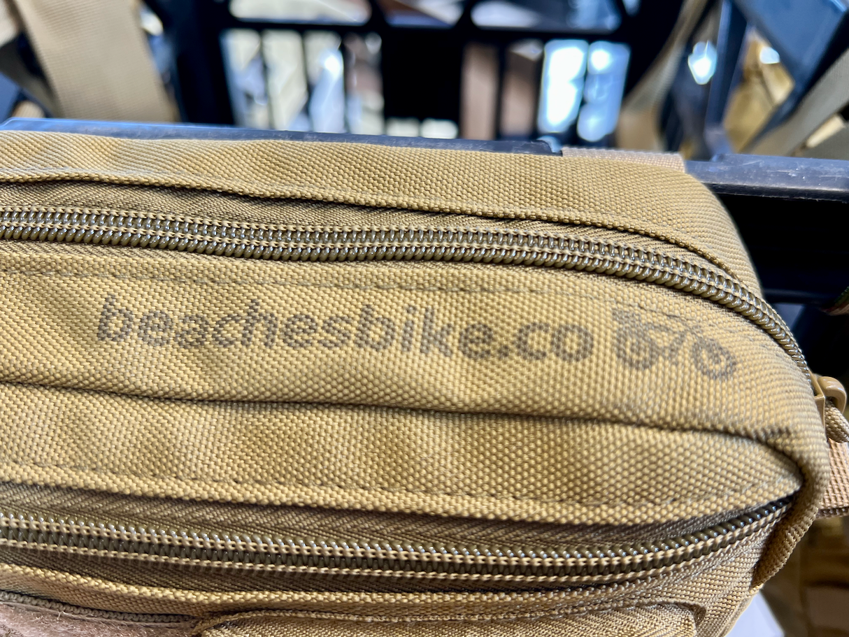 Army-Style Molle Panel Handlebar Bag