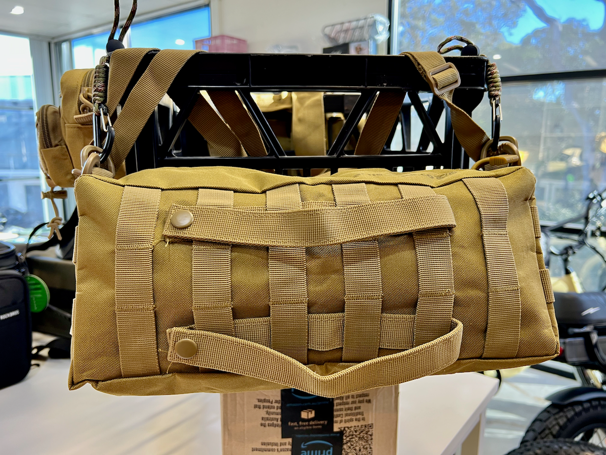 Army-Style Molle Panel Saddle Bag (Single Pocket)