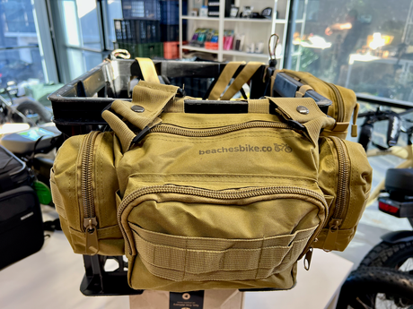 Army-Style Molle Panel Saddle Bag (Multi Pocket)