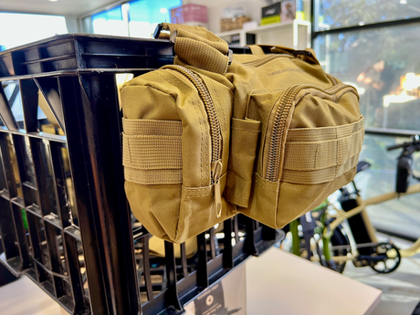 Army-Style Molle Panel Saddle Bag (Multi Pocket)
