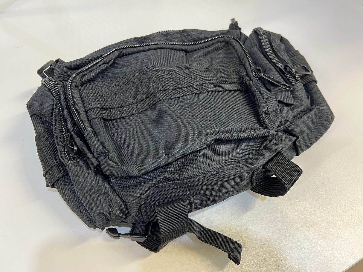Army-Style Molle Panel Saddle Bag (Multi Pocket)