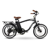 Stubbie Electric Bike Rear Cargo Rack - Heavy Duty Matte Black Carrier