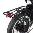 Stubbie Electric Bike Rear Cargo Rack - Heavy Duty Matte Black Carrier