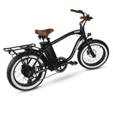 Stubbie Electric Bike Rear Cargo Rack - Heavy Duty Matte Black Carrier