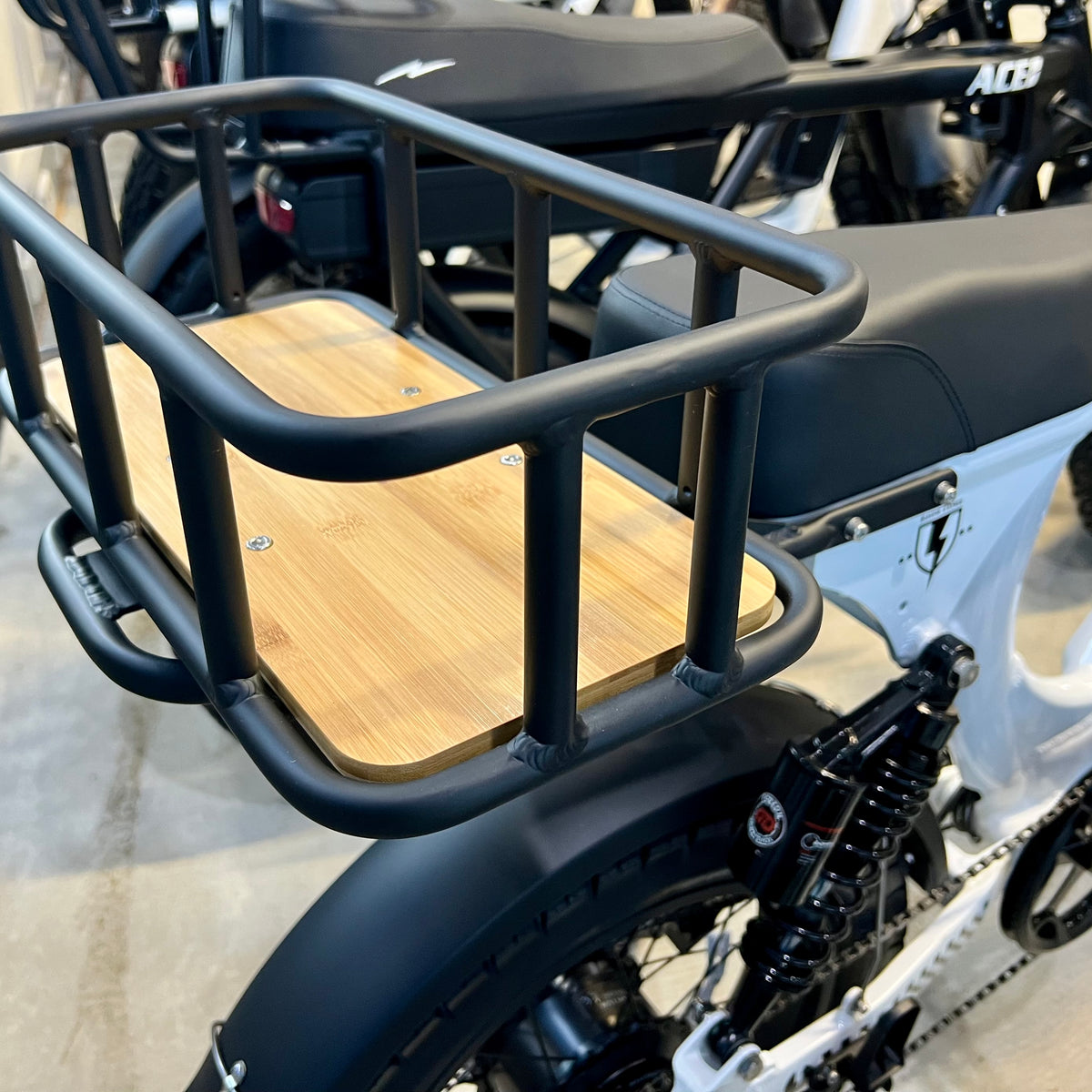 Riide Tiime Rear Bike Rack and Cargo Crate Set – Beaches Bike Co