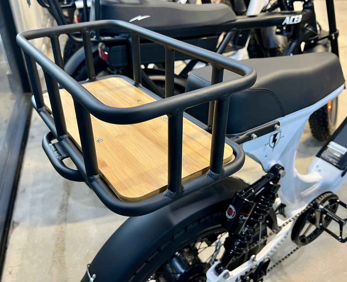 Riide Tiime Pilgrim Rear Bike Rack and Cargo Crate Set