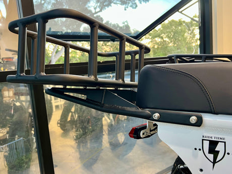 Riide Tiime Pilgrim Rear Bike Rack and Cargo Crate Set