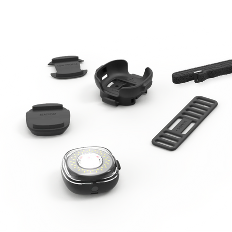 Lumos Firefly Bike Lights 4-Pack Bundle with bonus Charging Mat