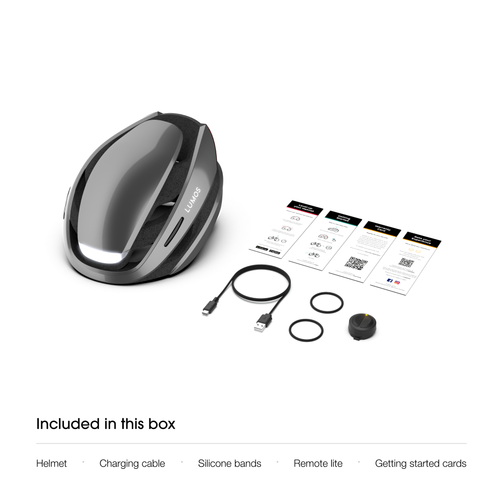 Lumos Ultra Smart Helmet: Integrated LED Lights, Turn Signals, MIPS