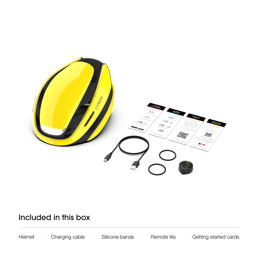 Lumos Ultra Smart Helmet: Integrated LED Lights, Turn Signals, MIPS
