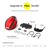 Lumos Ultra Smart Helmet: Integrated LED Lights, Turn Signals, MIPS