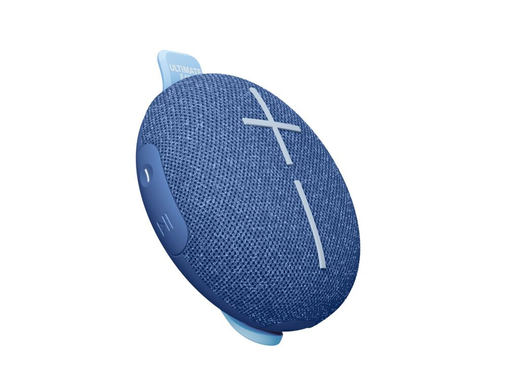 Ultimate Ears MINIROLL Pink Portable Bluetooth Speaker, Waterproof, Long-Lasting Battery, Bike Clippable!