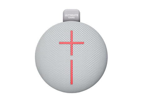 Ultimate Ears MINIROLL Pink Portable Bluetooth Speaker, Waterproof, Long-Lasting Battery, Bike Clippable!