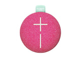Ultimate Ears MINIROLL Pink Portable Bluetooth Speaker, Waterproof, Long-Lasting Battery, Bike Clippable!