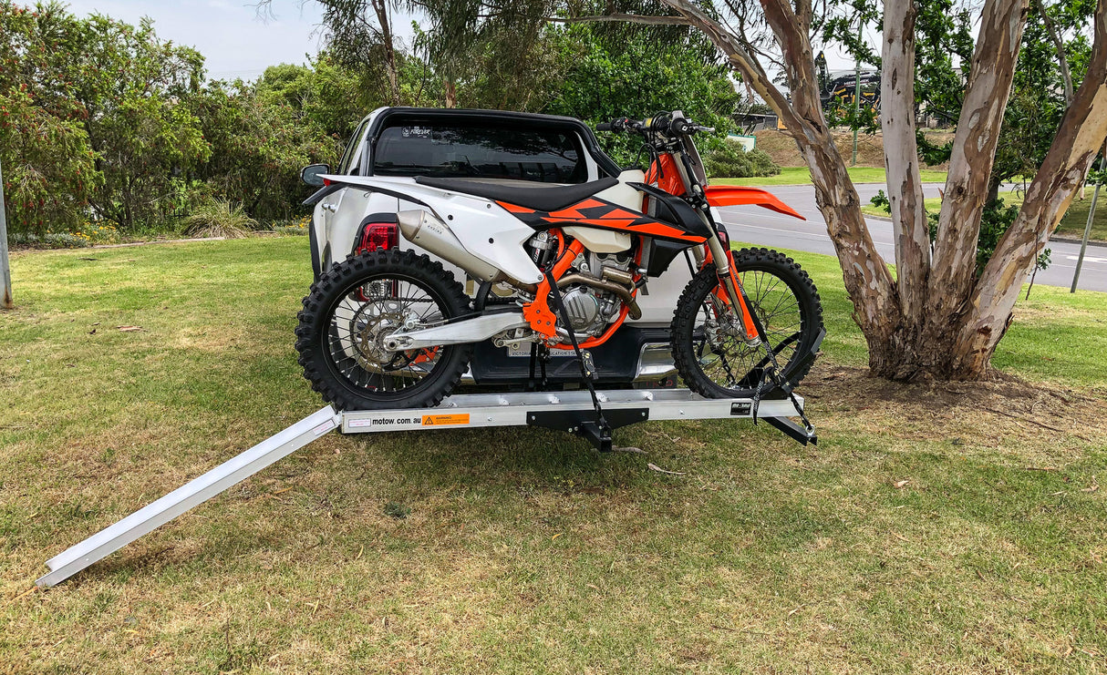 Mo-Tow 1.5m Motocross Motorcycle Bike Carrier | Secure Tow Bar Mount