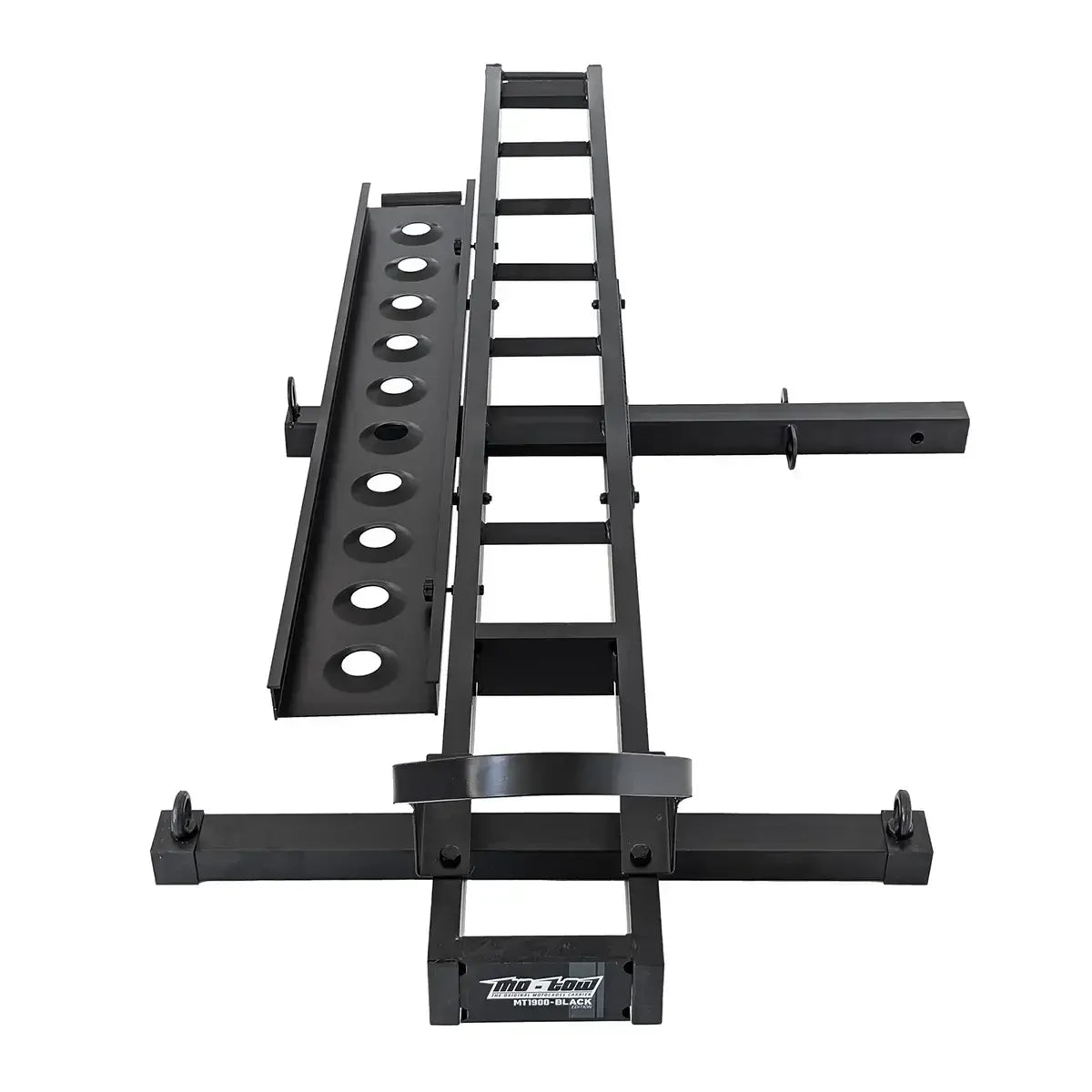 Mo-Tow 1.9M Black Motocross Motorcycle Carrier - Heavy Duty Tow Hitch Rack