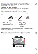 Mo-Tow 1.9M Heavy Duty Motocross Motorcycle Tow Hitch Bike Carrier
