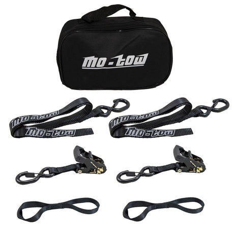 Mo-Tow 1.9M Black Motocross Motorcycle Carrier - Heavy Duty Tow Hitch Rack