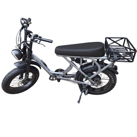 Stealth Midnight Black E-Bike Seat Cover for DiroDi, Stator, Ampd Bros