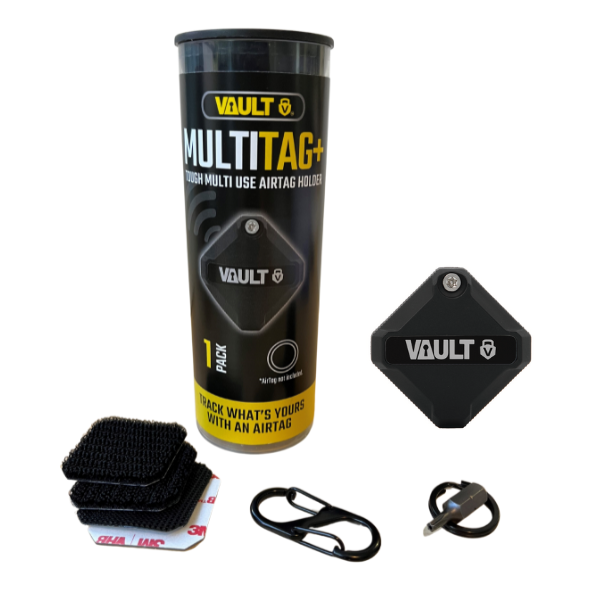 Durable Fibreglass AirTag Mount for Secure Tracking of Bikes, Luggage