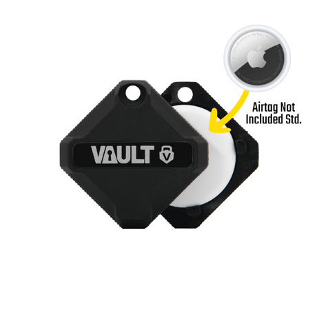 Durable Fibreglass AirTag Mount for Secure Tracking of Bikes, Luggage