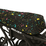 Vibrant Neon Splash E-Bike Seat Cover for DiroDi, Stator, Ampd Bros
