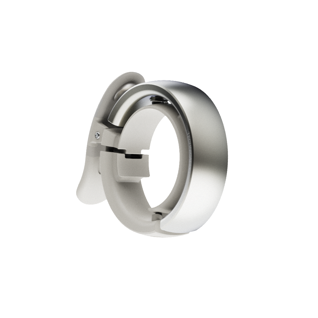 Knog Oi Prima Bike Bell: Sleek, Loud, Durable, WaveTek Hammer Technology