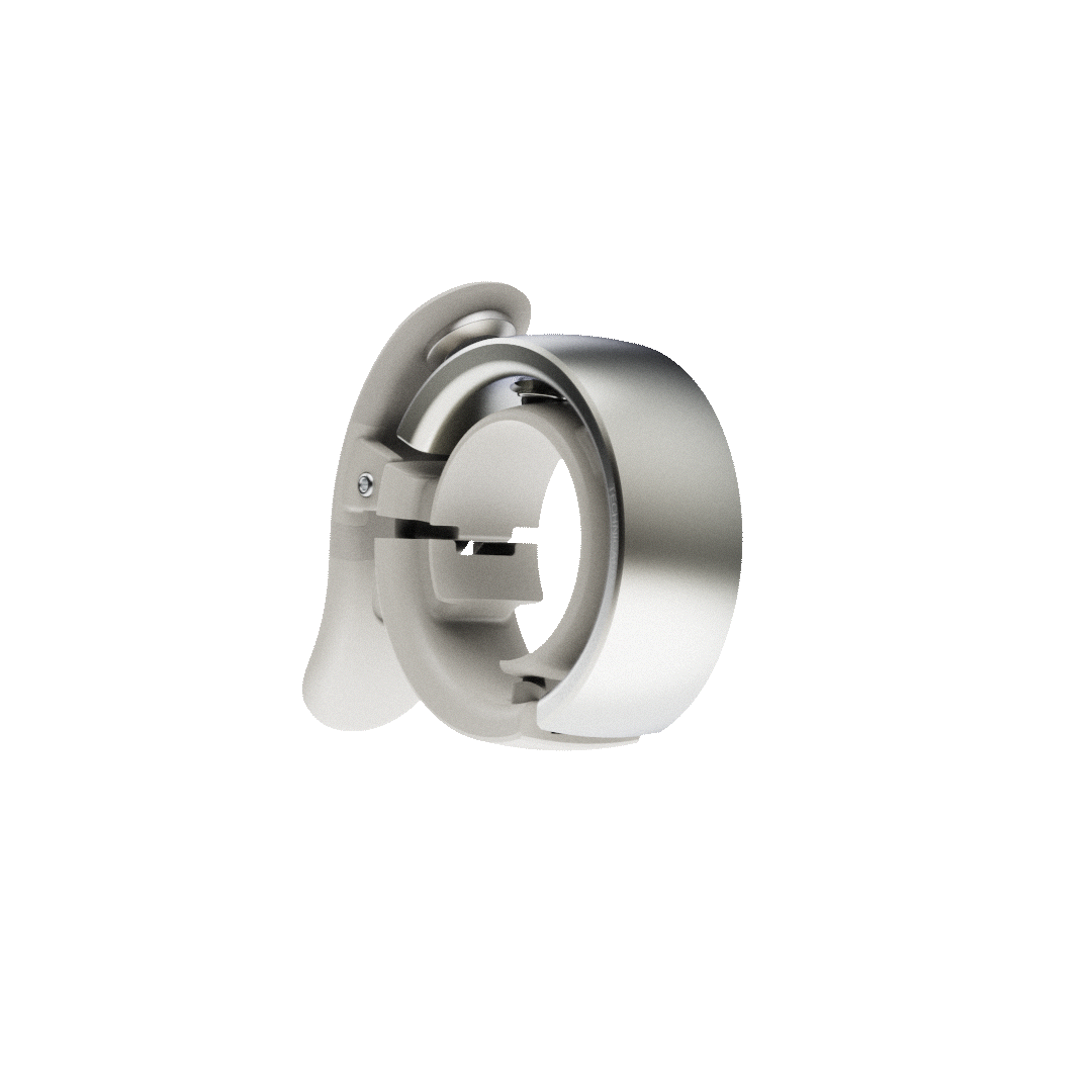 Knog Oi Prima Bike Bell: Sleek, Loud, Durable, WaveTek Hammer Technology