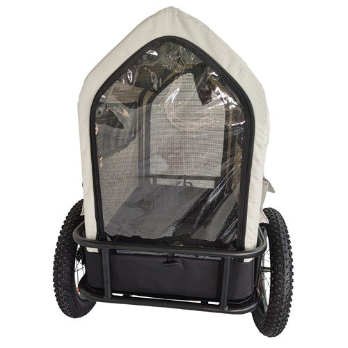 Versatile Pacific Bike Cargo Trailer with Removable Dog Hut for Adventures