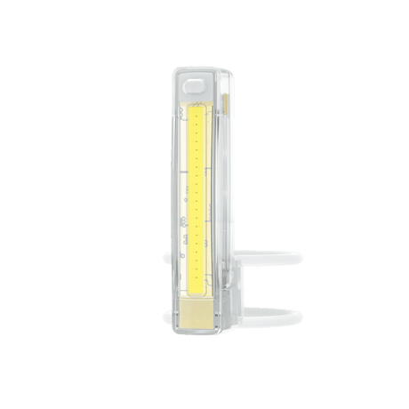 Knog Plus Front Bike Light - Bright, Wearable, USB Rechargeable Cycling Safety