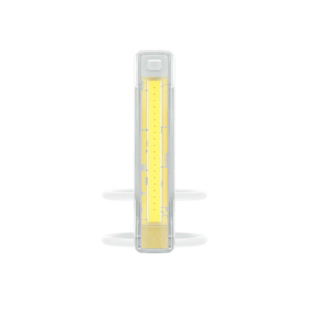 Knog Plus Front Bike Light - Bright, Wearable, USB Rechargeable Cycling Safety