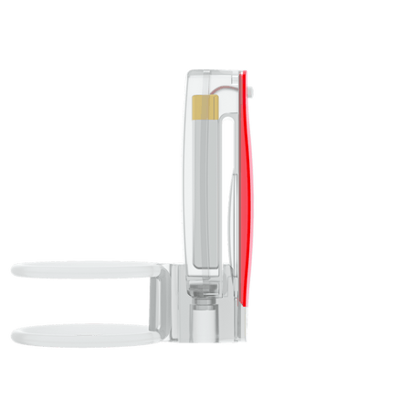 Knog Plus Rear Bike Light - Versatile Wearable USB Rechargeable LED Safety