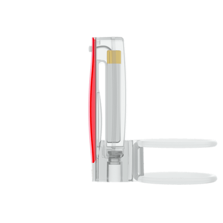 Knog Plus Rear Bike Light - Versatile Wearable USB Rechargeable LED Safety