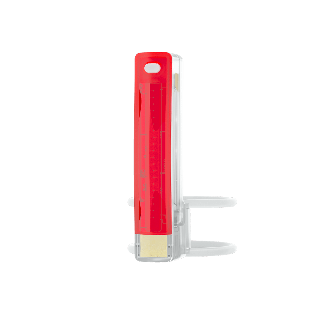 Knog Plus Rear Bike Light - Versatile Wearable USB Rechargeable LED Safety