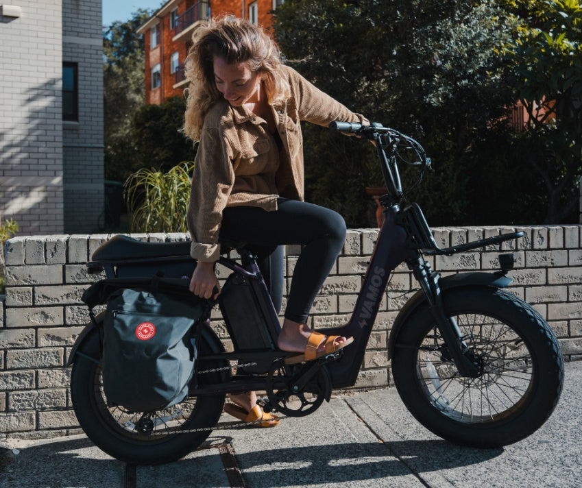 Waterproof Pannier Bag With Quick Release Mount for Vamos Bikes