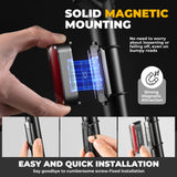 ROCKBROS Magnetic Smart Tail Light with Brake Sensing IPX6 Waterproof