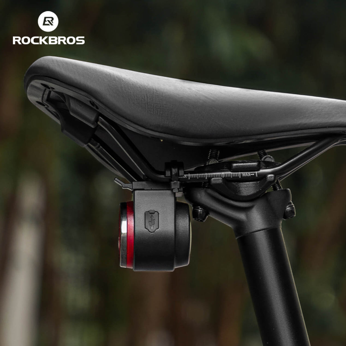 ROCKBROS Wireless Remote Bicycle Tail Light: Anti-Theft Alarm, Horn, Cycling Safety