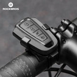 ROCKBROS Wireless Remote Bicycle Tail Light: Anti-Theft Alarm, Horn, Cycling Safety