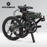 ROCKBROS ACS 16-inch Folding Bike: 9-Speed, Disc Brakes, Lightweight Urban Commuter