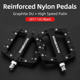 ROCKBROS Lightweight Nylon Composite Fibre Bike Pedals for All Bikes