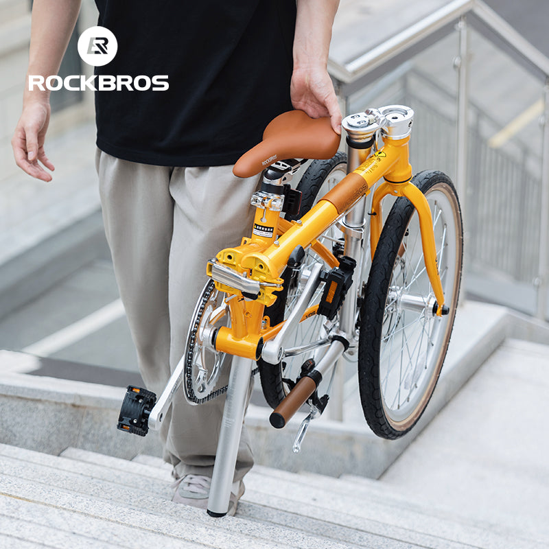 ROCKBROS VDS 20 Inch Folding Bike: 8-Speed, Disc Brake, Lightweight Commuter