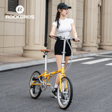 ROCKBROS VDS 20 Inch Folding Bike: 8-Speed, Disc Brake, Lightweight Commuter